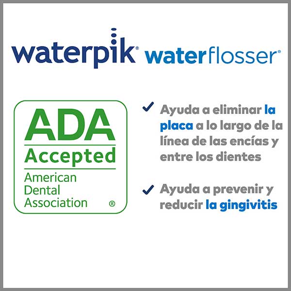 Este producto está aprobado por la American Dental Association (ADA)